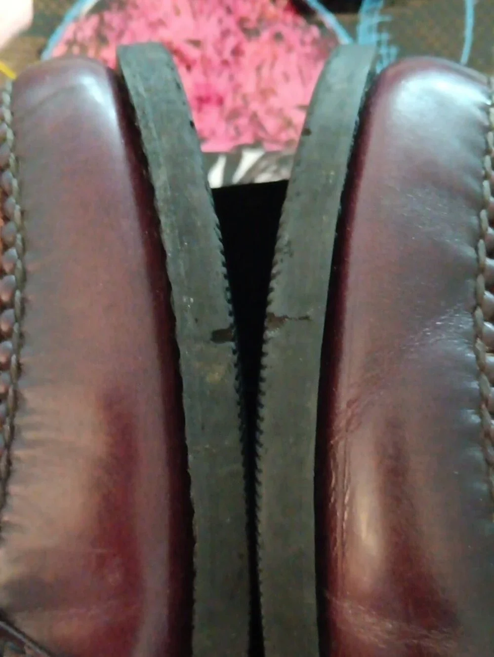 Rockport Men’s Maroon Leather Penny Loafers